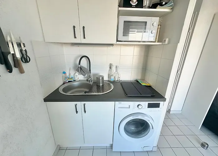 4 Pers Clim Et Parking Proche A - Fr-1-781-113 * Valras-Plage